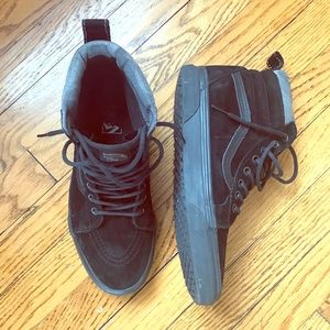 Vans Suede SK-8 Hi MTE Black Camo Skate High Top